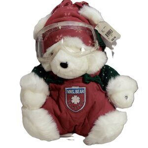 2004 Miss Santa Bear Ski Patrol Teddy Bear Dayton Hudson Vintage